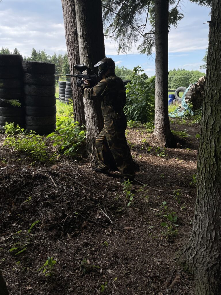 Gracz Paintball Zone Polna