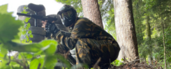 Gracz Paintball Zone Polna